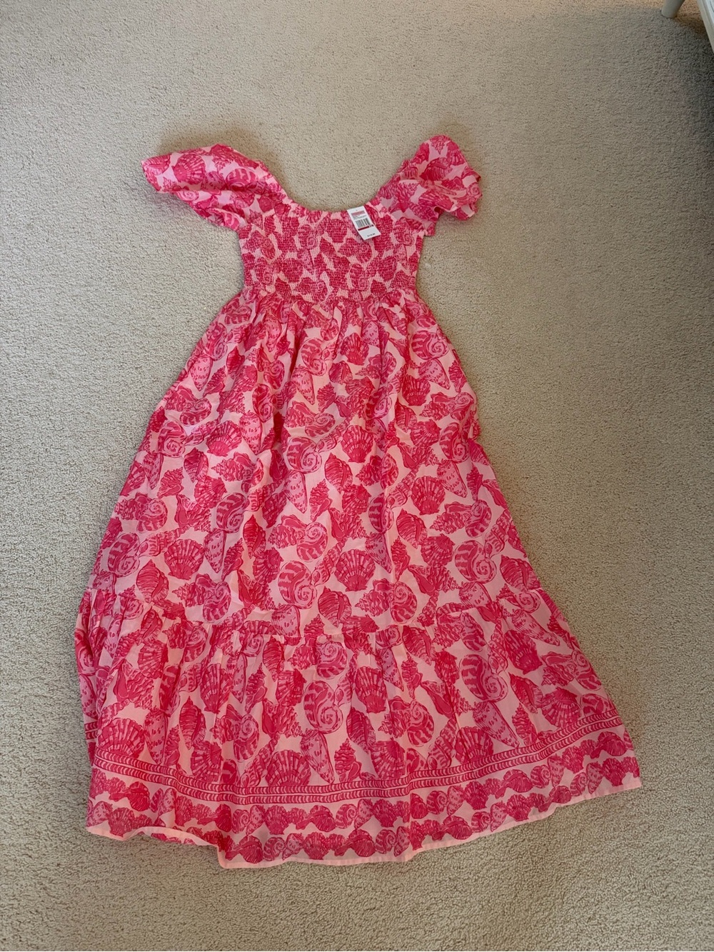 Vineyard Vines Outlet Shell Print Maxi—XS